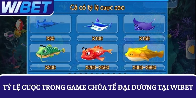 Khám phá tỷ lệ cược hấp dẫn trong game Chúa tể đại dương