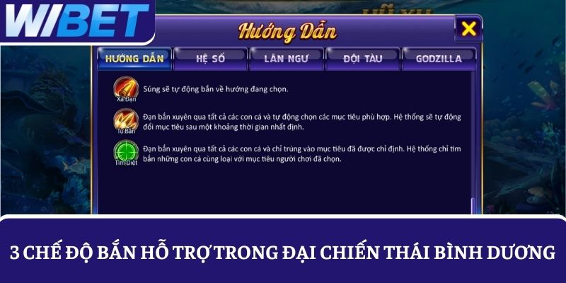 Sử dụng các chế độ săn cá phù hợp cho từng tình huống